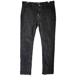 Retro LRG Slim Straight Fit Black Skateboarding Pants Men's 32 Stretch Jeans